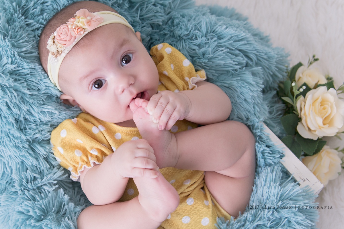 poses para fotos de bebe de 5 meses