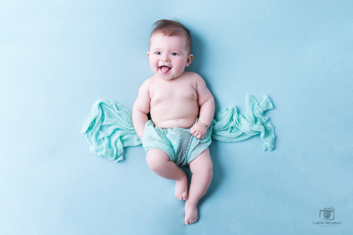 poses para fotos de bebe de 5 meses