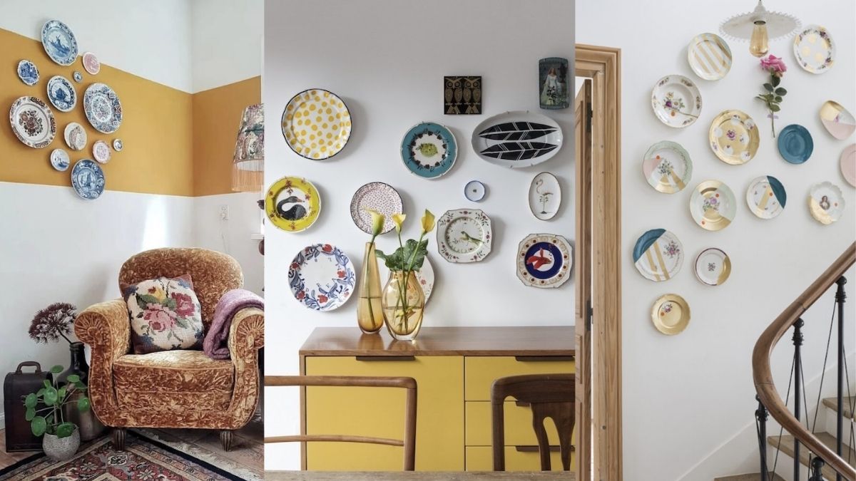 pratos com paisagens para decorar