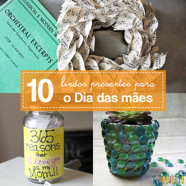 melhor presente dia das mães