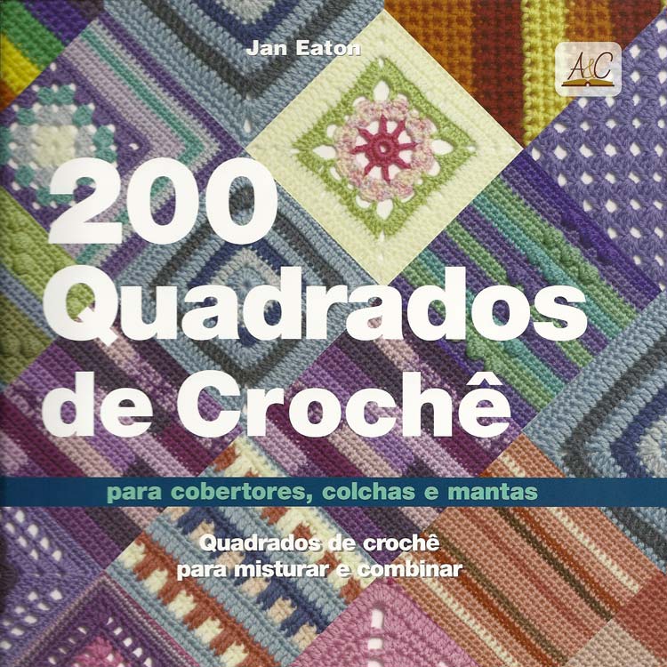 quadrados de croche