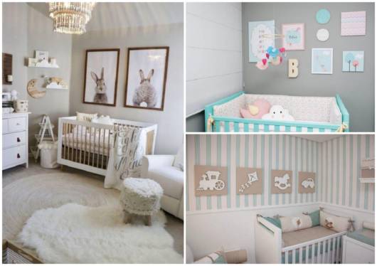 quadrinhos para quarto de bebe
