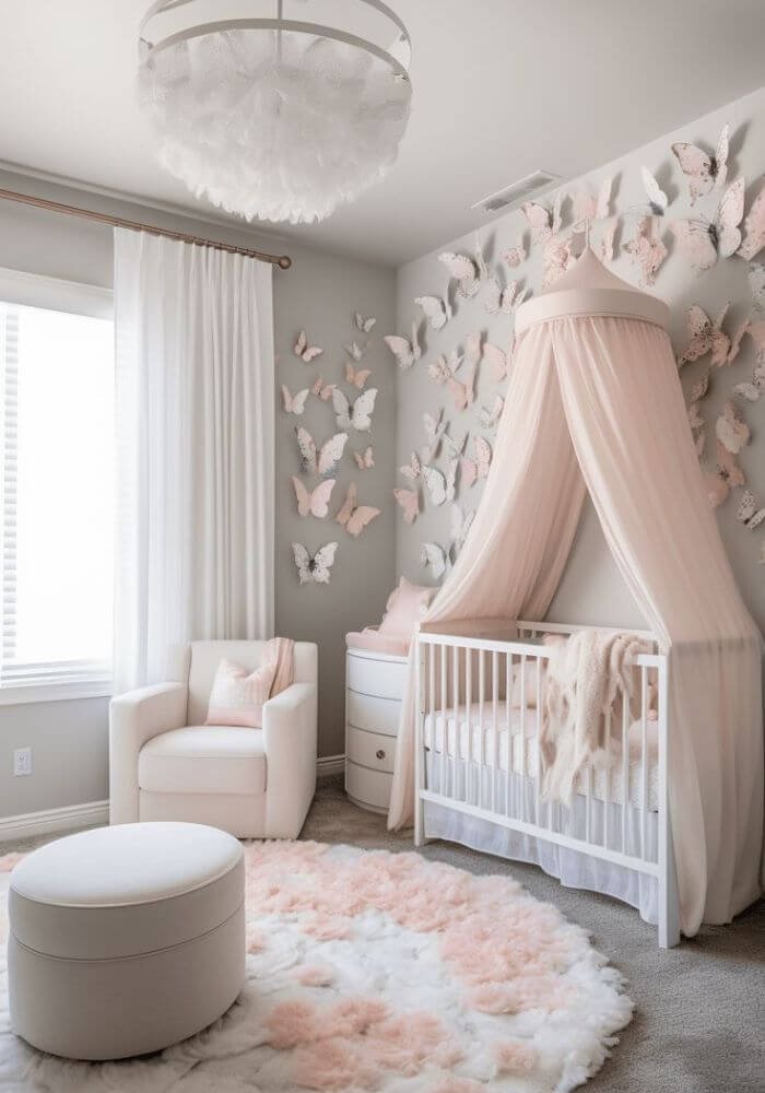 quadro de scrapbook para quarto de bebe