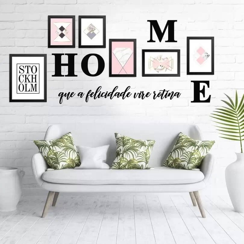 erros comuns ao escolher quadros para sala