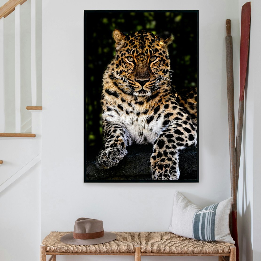 quadros com moldura preta