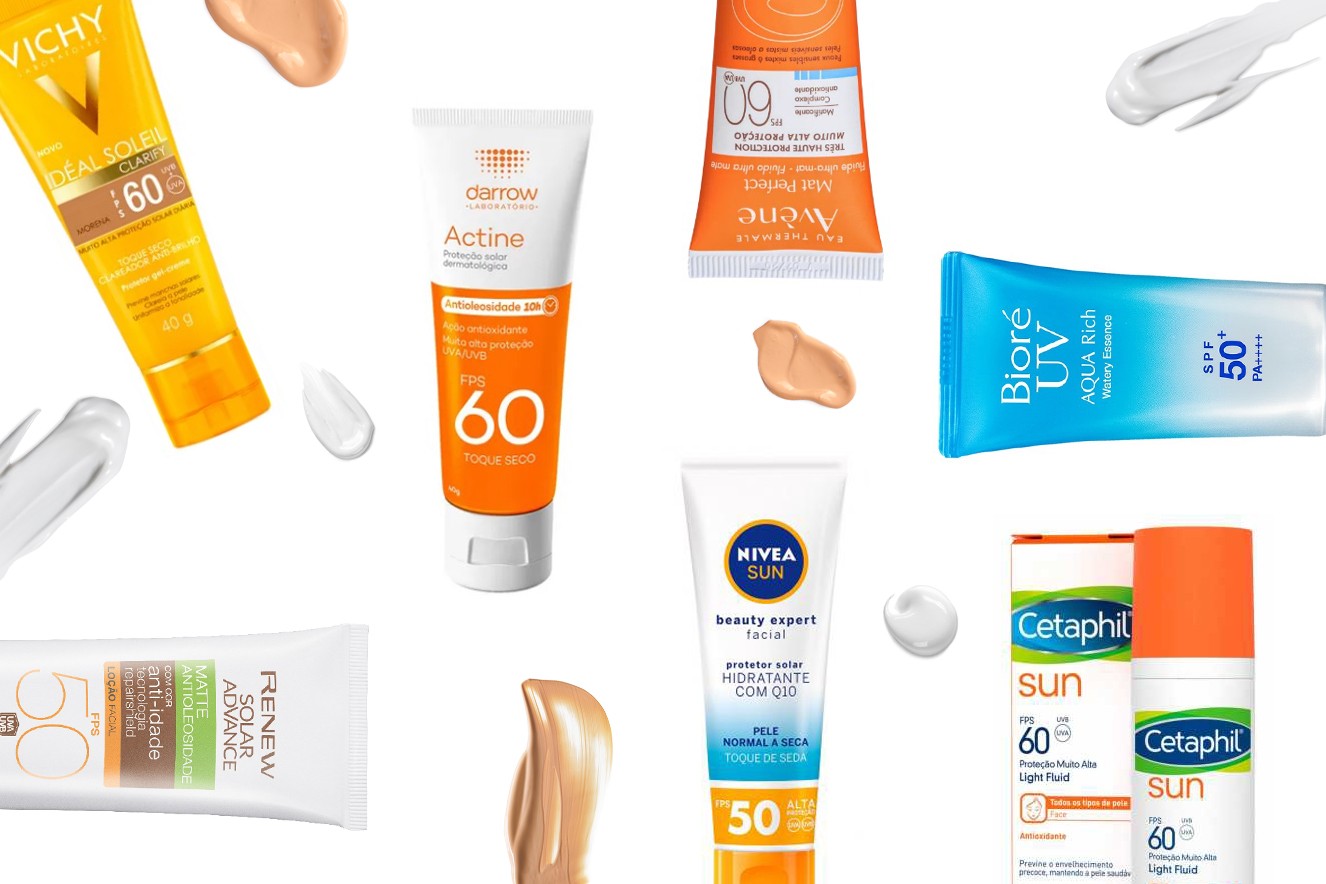 melhores protetores solares para pele oleosa com acne