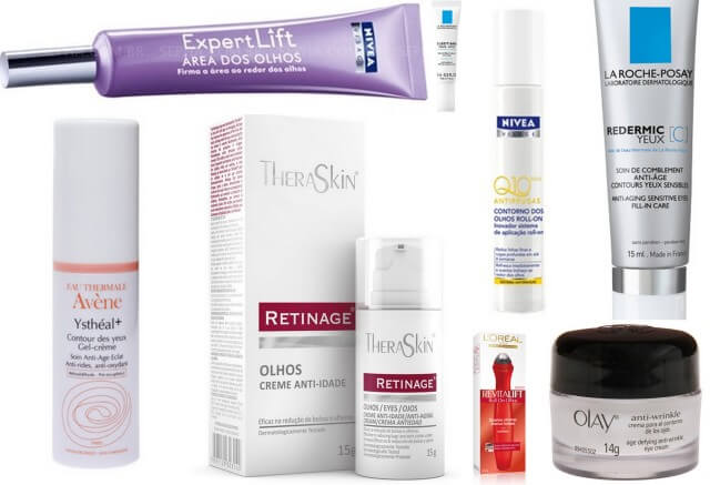 qual o melhor creme para área dos olhos
