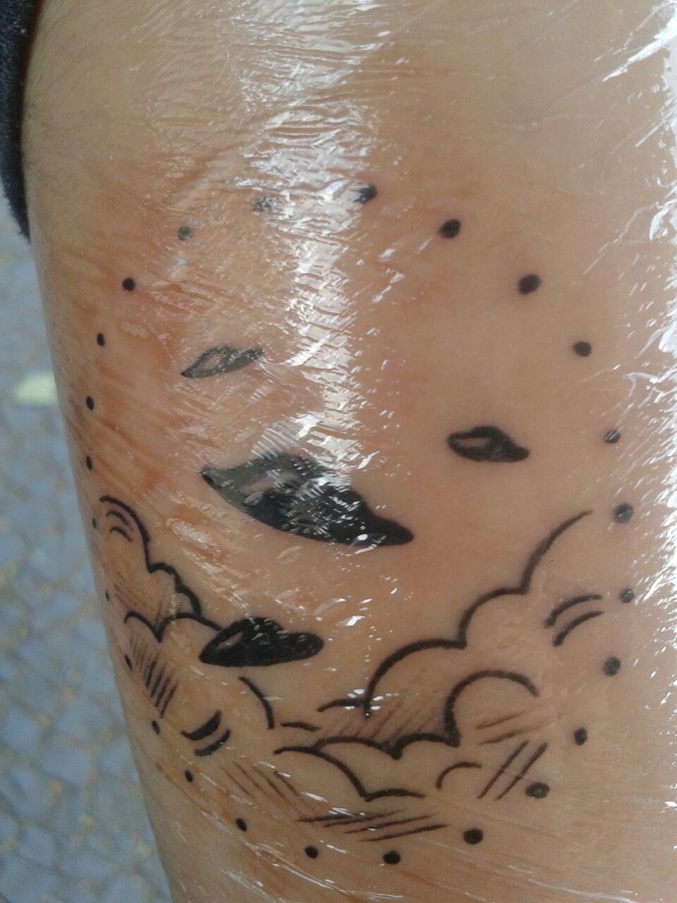 cuidados com tatuagem recém-feita