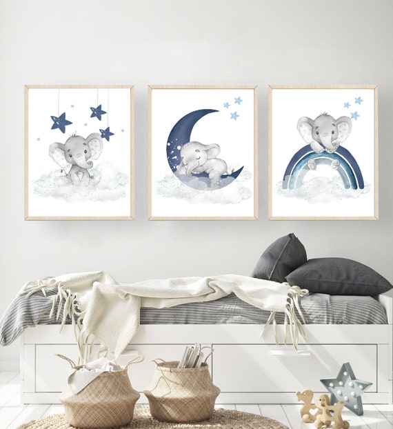 Combinações de Cores Perfeitas para Quarto de Bebê Azul Marinho