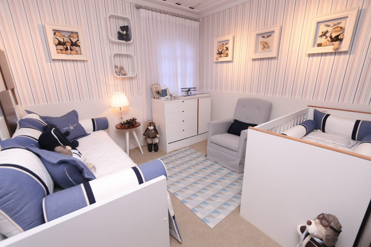 quarto de bebe clean