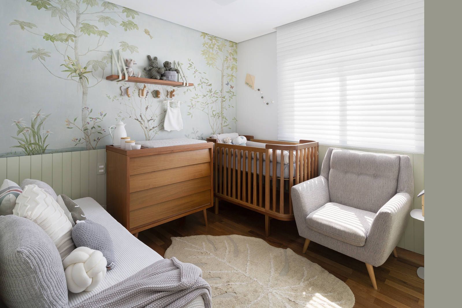 Guia Completo de Cores para um Quarto de Bebê e Home Office Relaxante