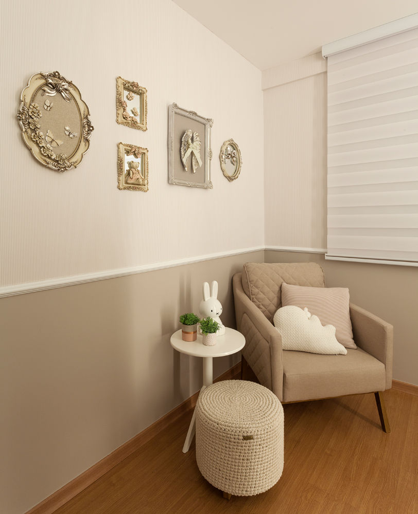 Como Otimizar o Layout de um Quarto Pequeno com Bebê e Escritório