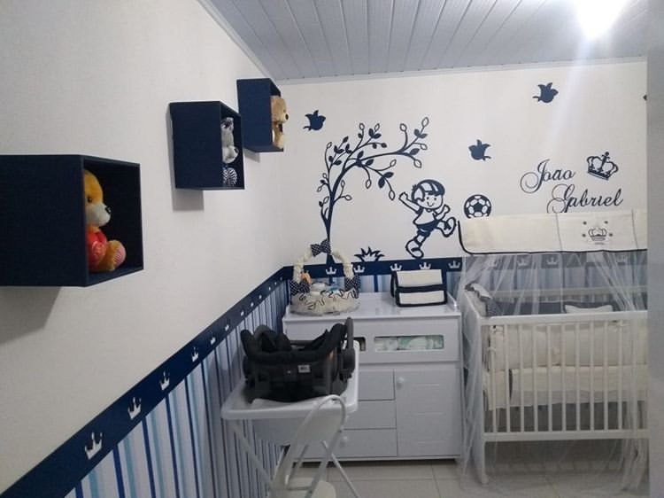quarto de bebe futebol