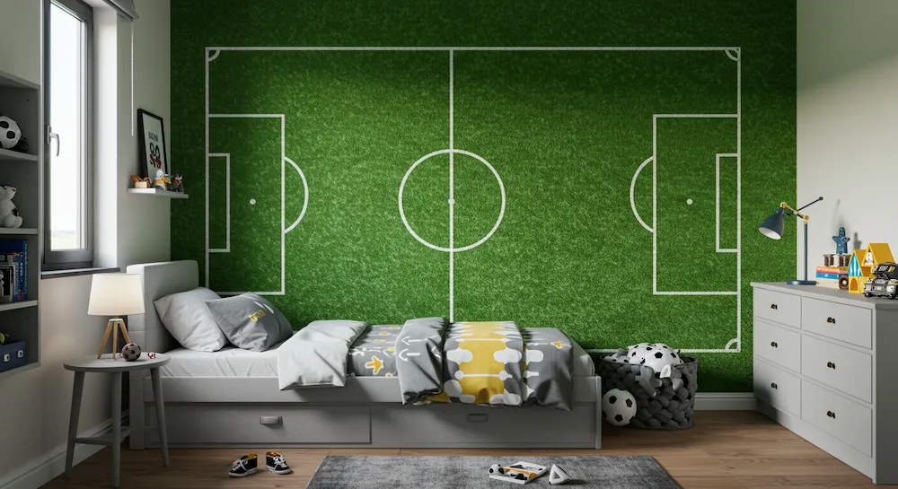 Onde Comprar: Produtos Incríveis para Decorar o Quarto de Bebê Futebol