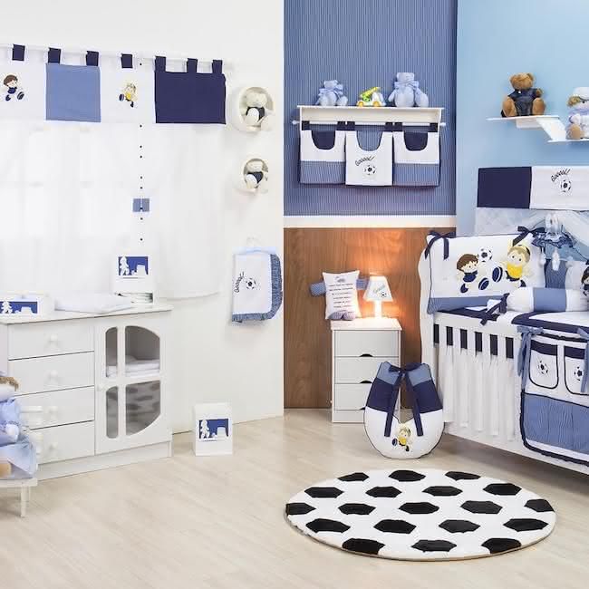 quarto de bebe futebol