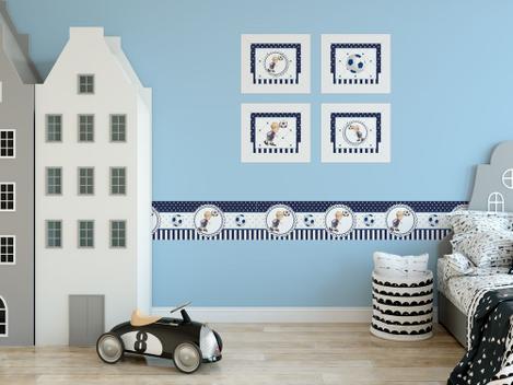 Enxoval de Futebol para Bebês: Conforto e Estilo no Quarto Temático