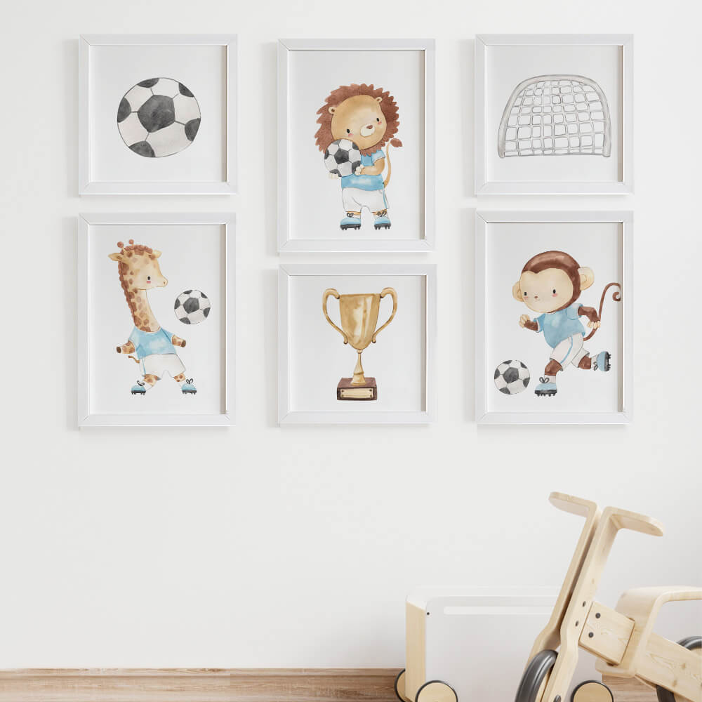 quarto de bebe futebol