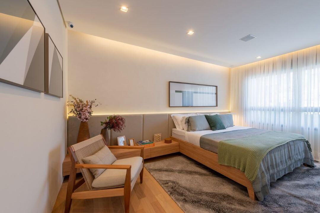 quarto de casal moderno