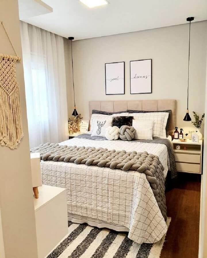quarto de casal moderno