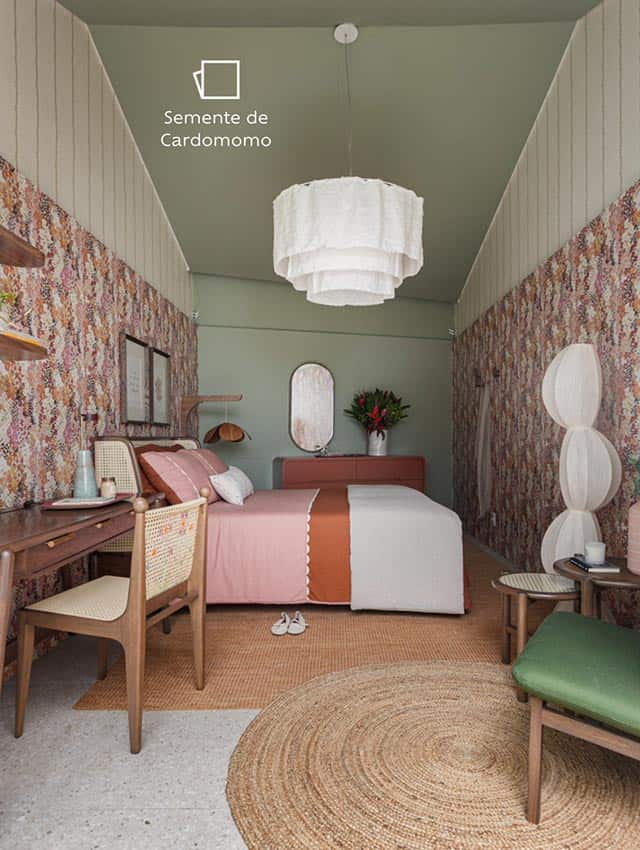 quarto de casal aconchegante