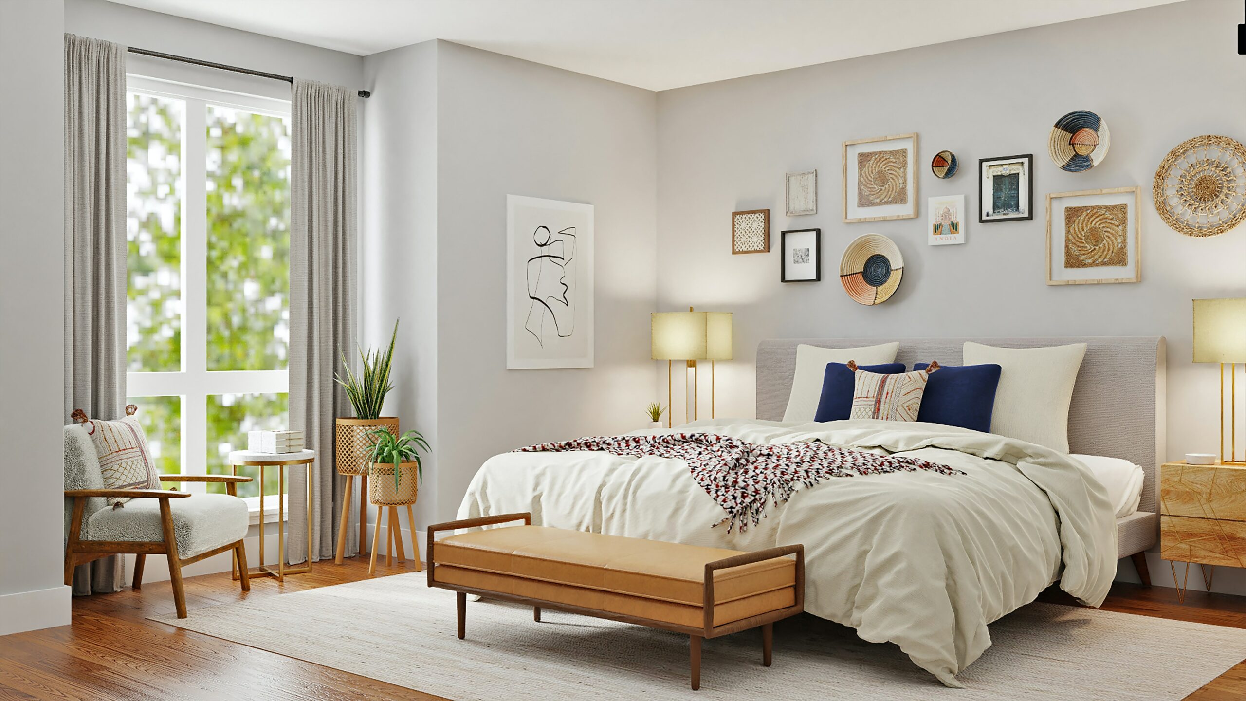 quarto de casal planejado