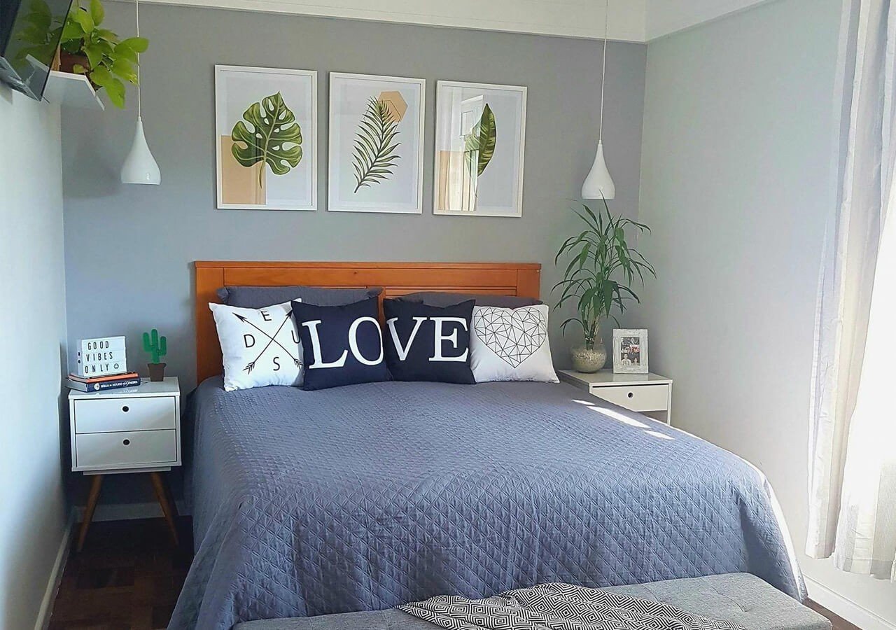 quarto de casal simples