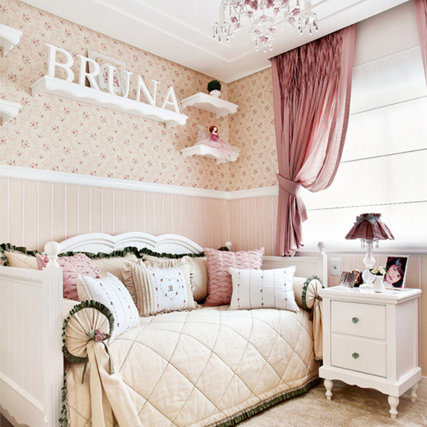 quarto de menina romântico