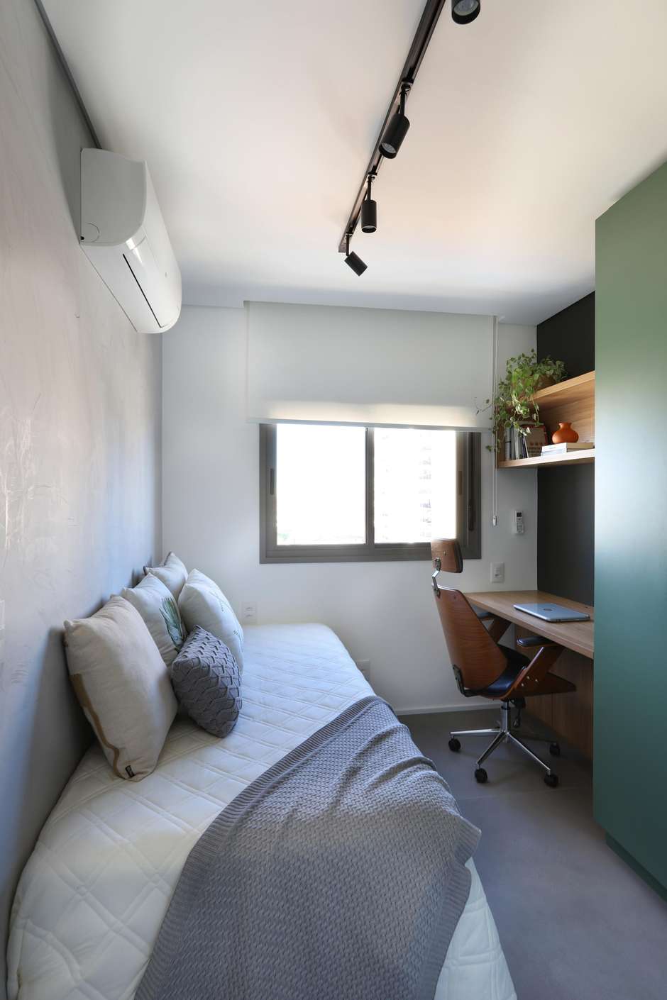 como fazer escritório no quarto pequeno