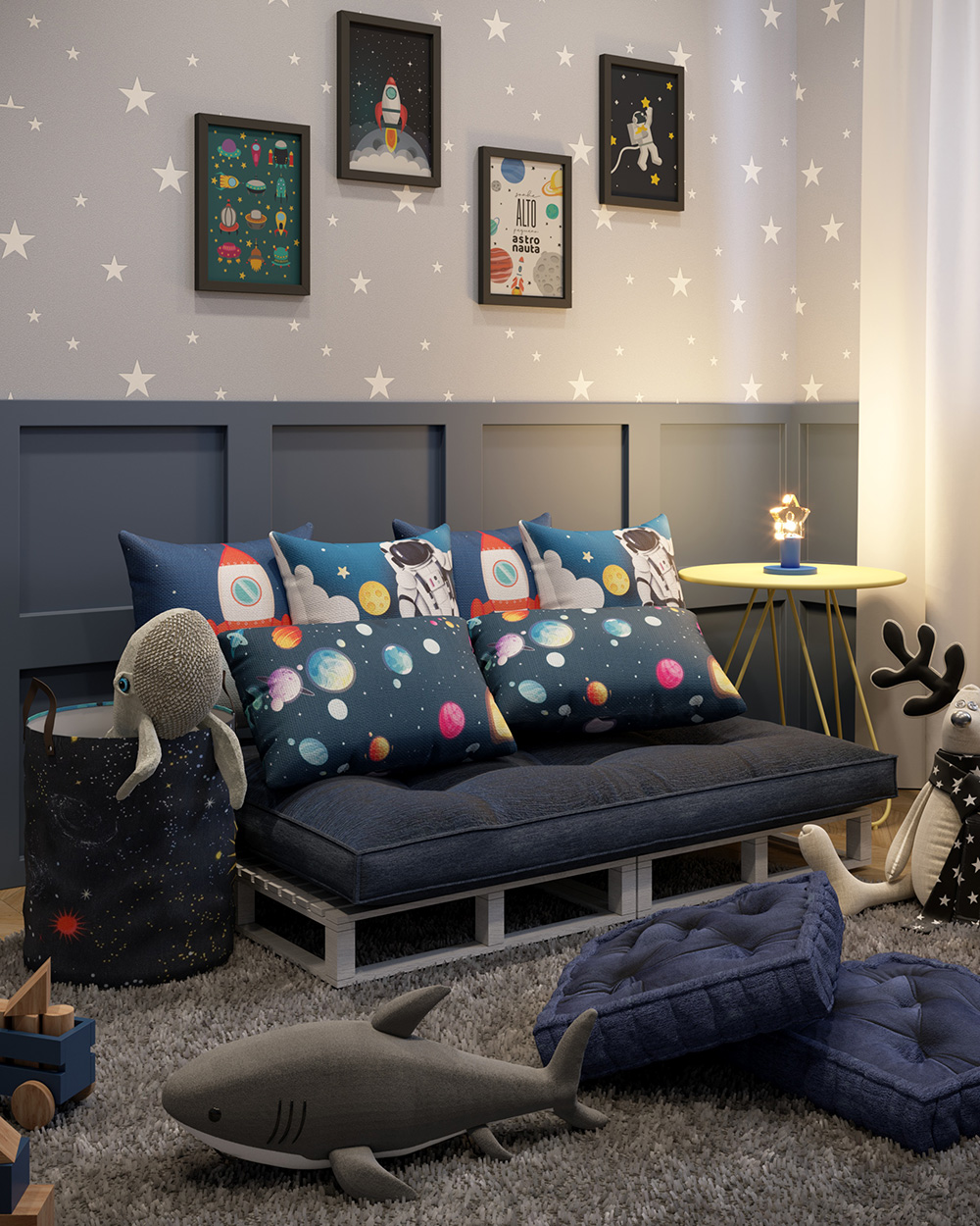 cores para quarto de menino