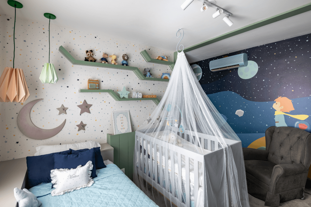 decoração quarto de menino simples