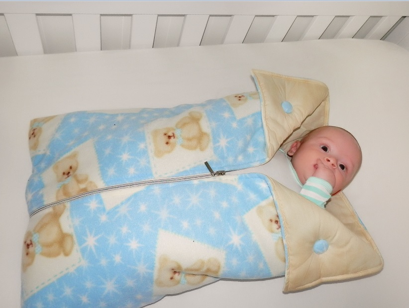 receita de saco de dormir para bebe em trico