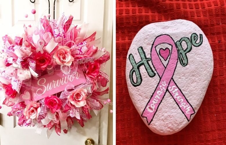 recepção decoração outubro rosa