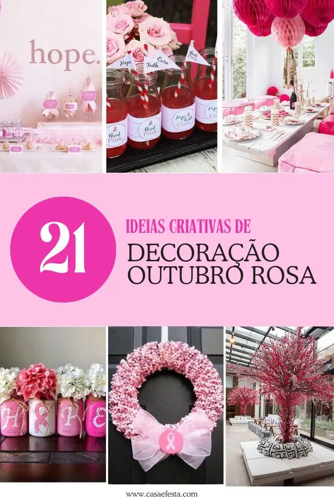 erros comuns na decoração de outubro rosa para recepção