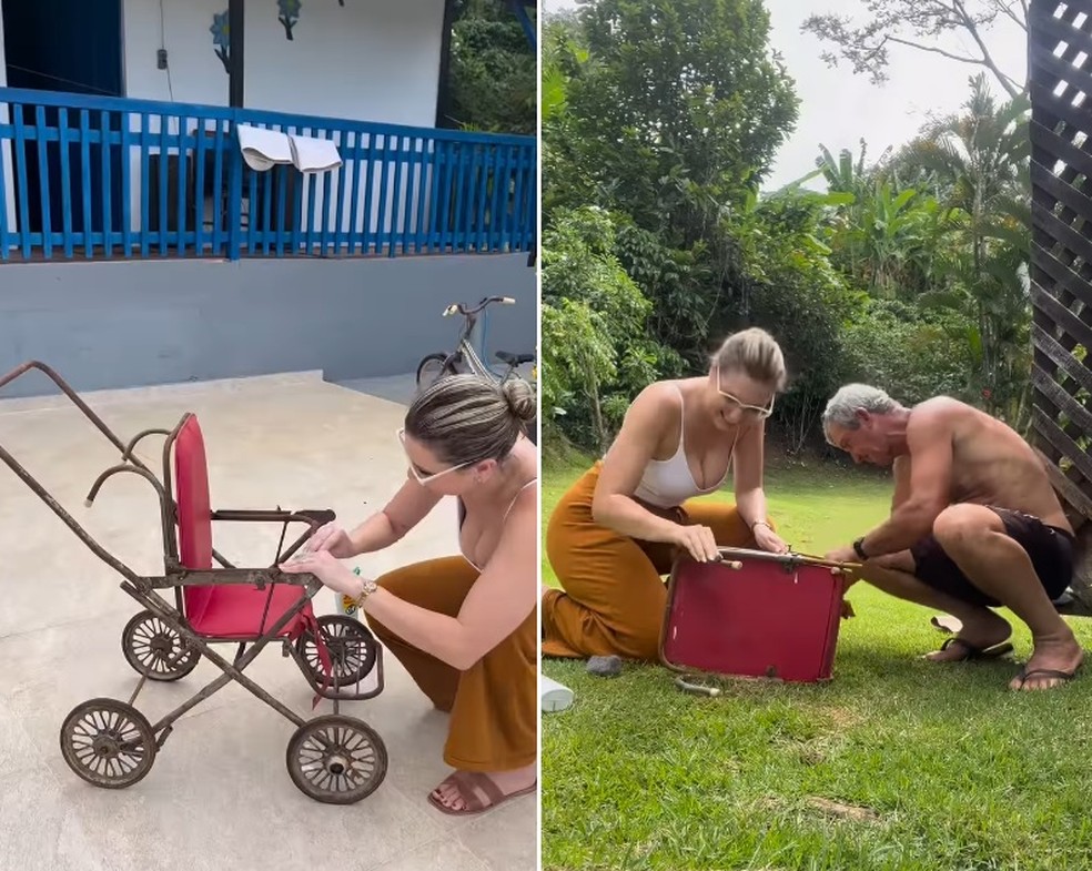 reforma de carrinho de bebe