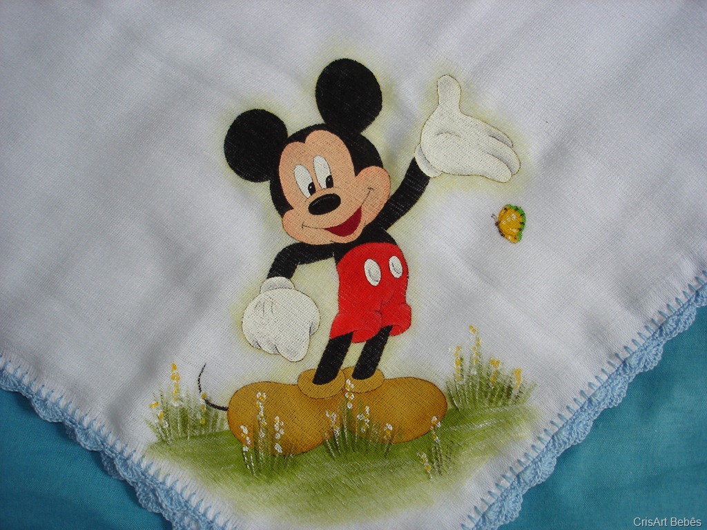 Inspirações de Temas de Menina para Pintura em Fraldas