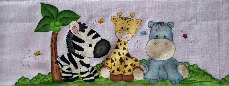 riscos para pintar em fraldas de bebe masculino