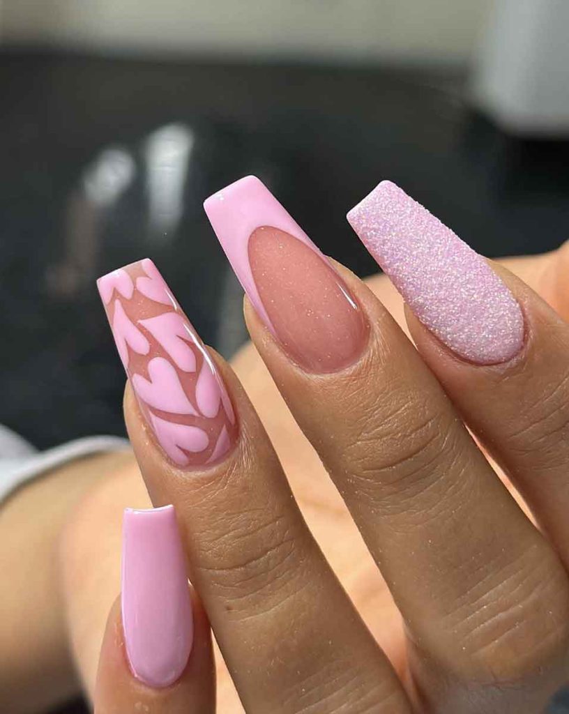 quanto custa fazer unha stiletto rosa