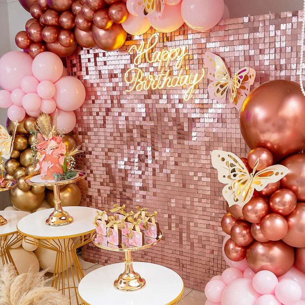itens de decoração rose gold