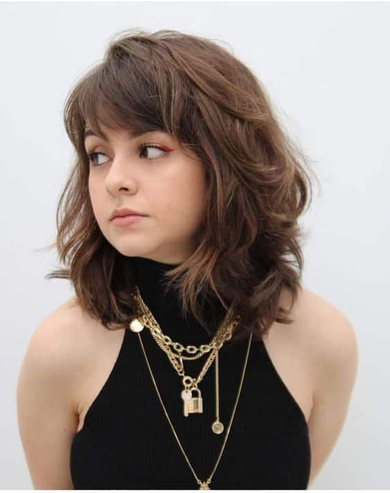 inspiração corte cabelo curto rosto redondo