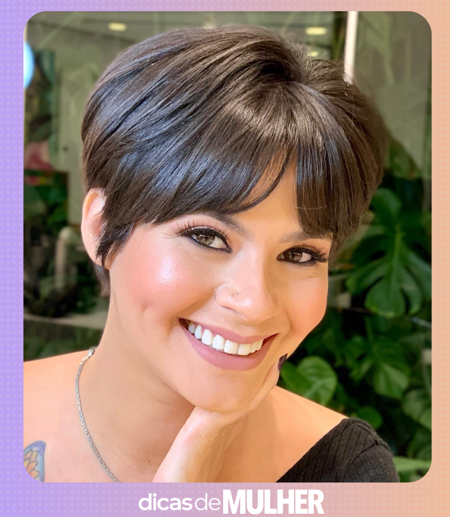 cabelo ideal para rosto redondo