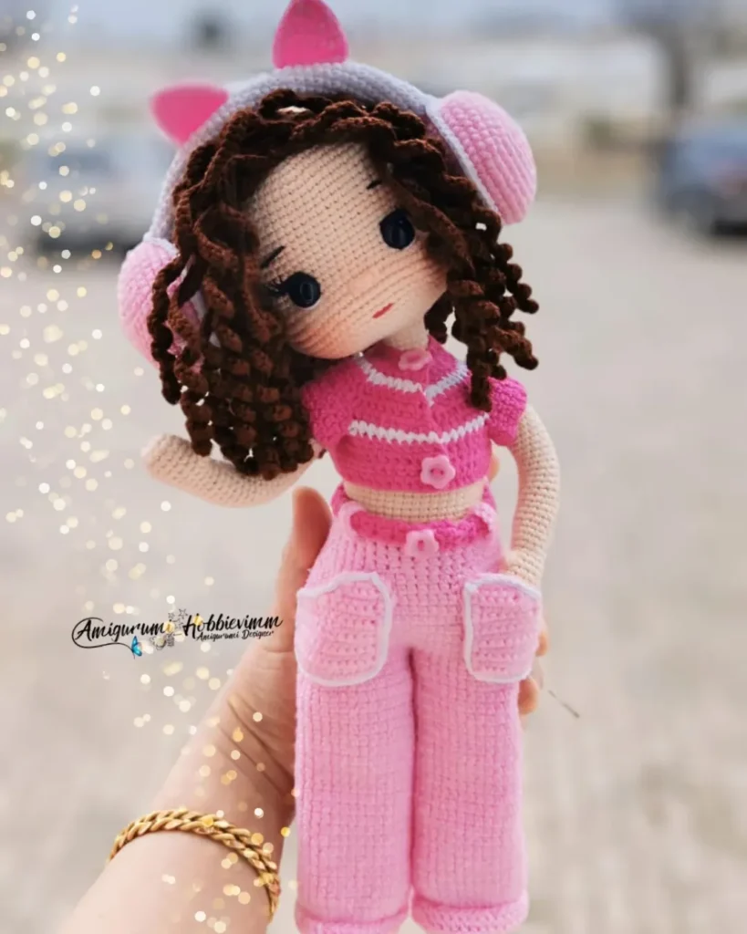 roupa de boneca de croche passo a passo