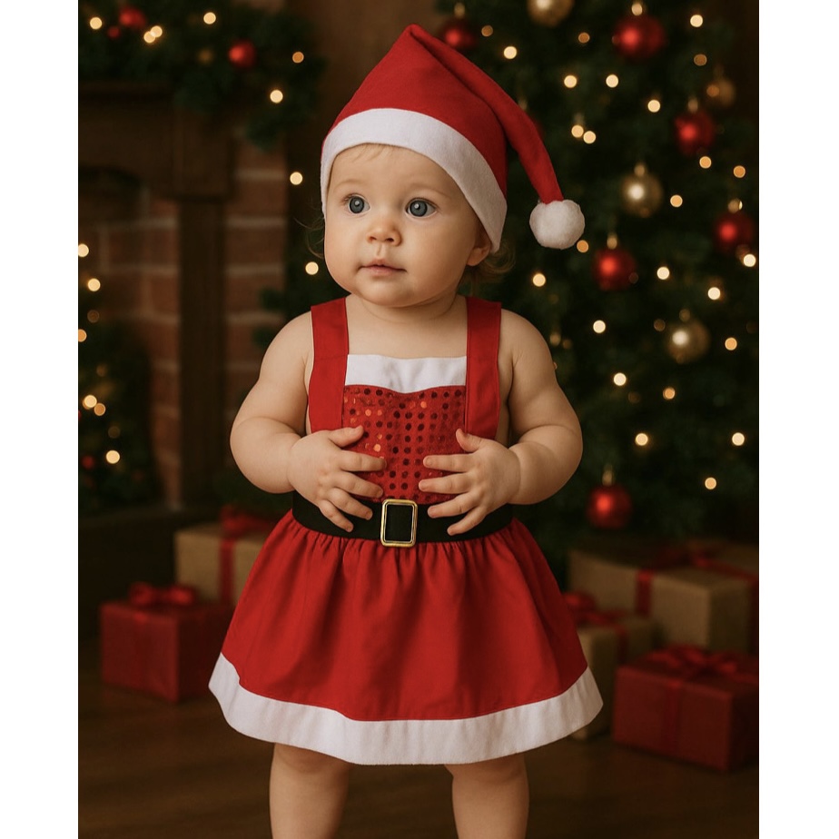 roupa mamae noel bebe