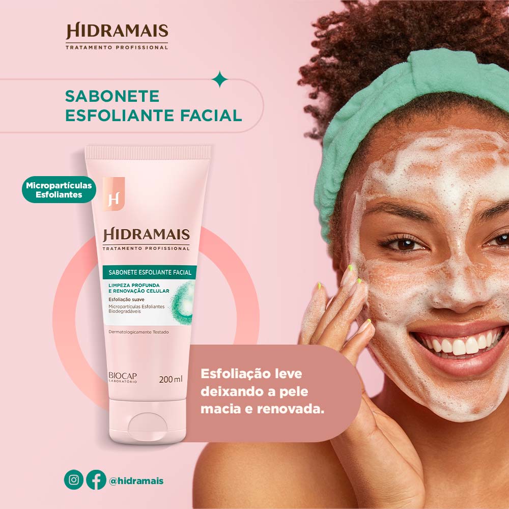 sabonete esfoliante para pele seca