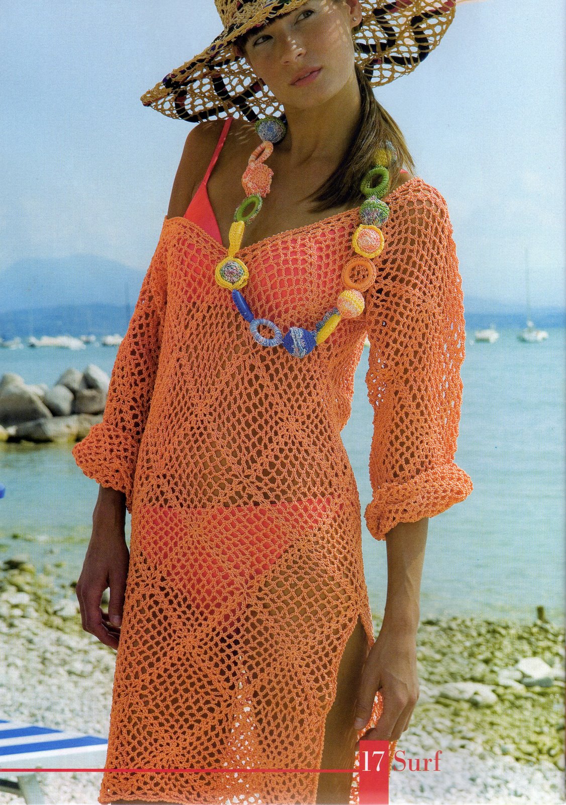 saida de praia de croche verão 2013