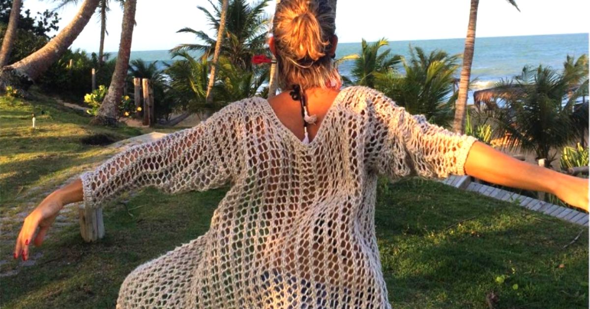 saida de praia de croche verão 2013