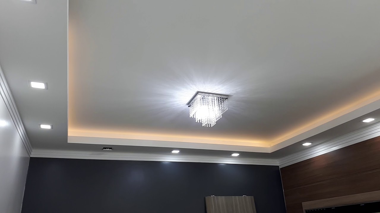 sanca aberta para iluminação indireta