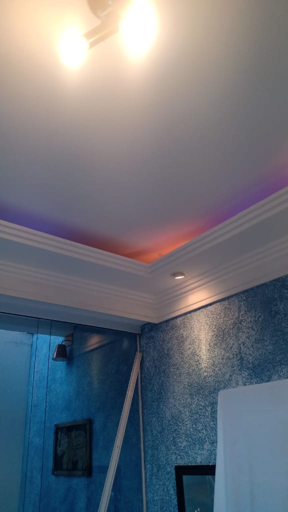 sanca aberta para sala de estar
