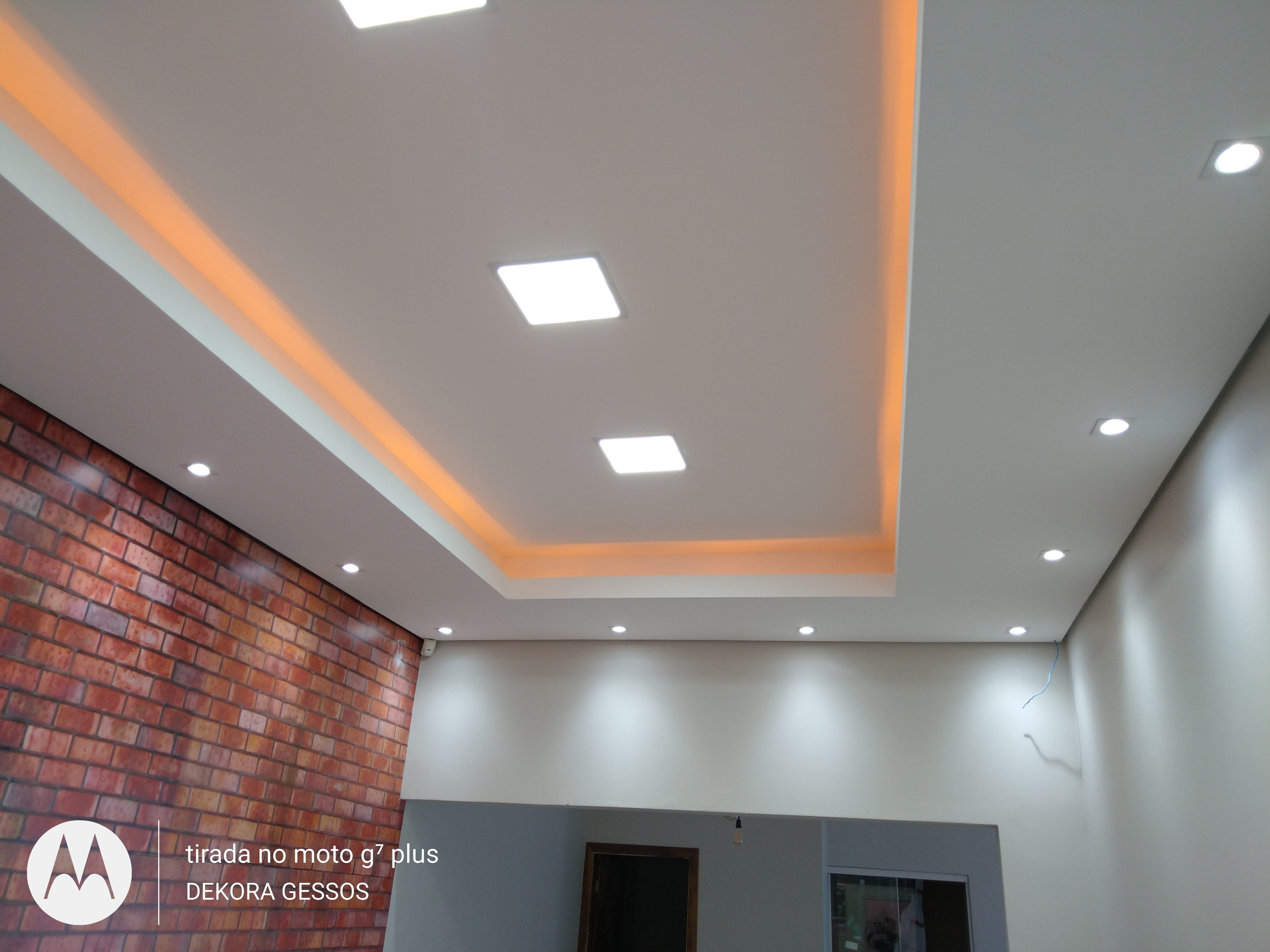 sanca de gesso moderna