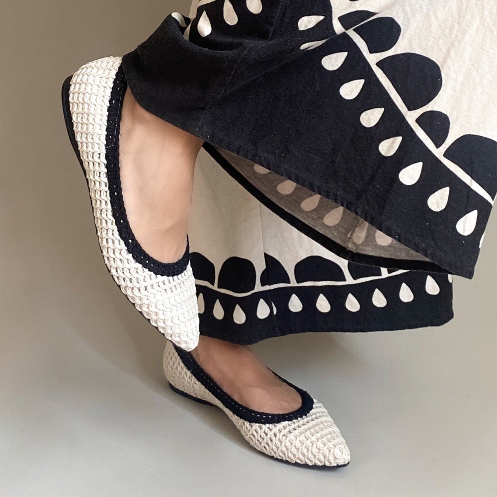 sapatilhas de crochê