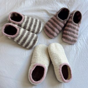 sapatilhas de crochê